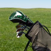 Scottish Green Buffalo Kariert Tartan Golf Headcover (In SItu)