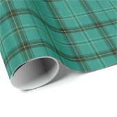 Scottish Green Tartan Geschenkpapier (Rolleneckpunkt)