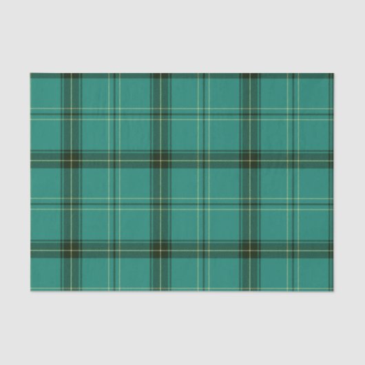 Scottish Green Tartan Seidenpapier (Vorderseite)