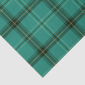 Scottish Green Tartan Seidenpapier (Ausschnitt)