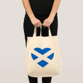 Scottish Heartflag gtcn Tragetasche (Vorderseite (Produkt))