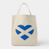 Scottish Heartflag gtcn Tragetasche (Rückseite)