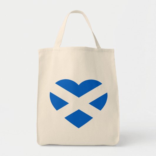 Scottish Heartflag gtcn Tragetasche (Vorne)