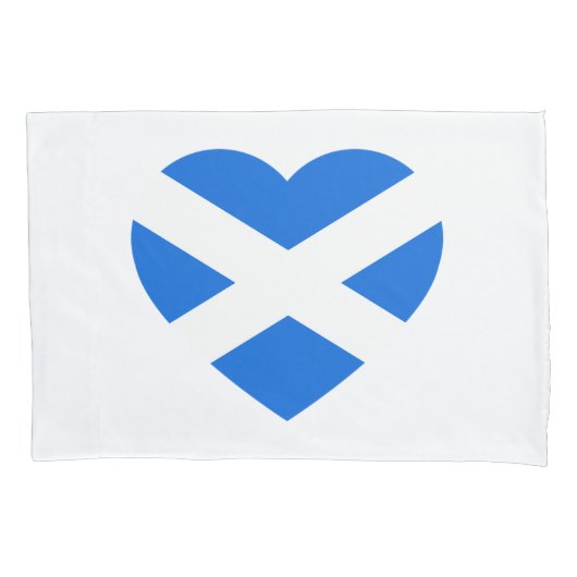 Scottish Heartflag Kissenbezug (Vorderseite)