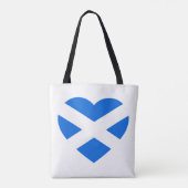 Scottish Heartflag Tasche (Rückseite)