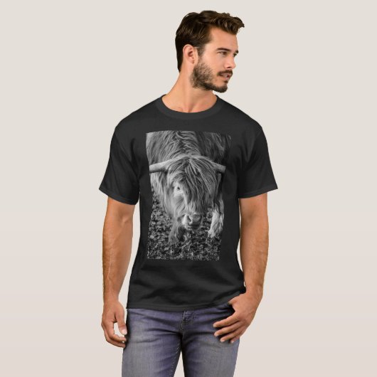 Scottish Highland cattle Classic T-Shirt (Vorne ganz)