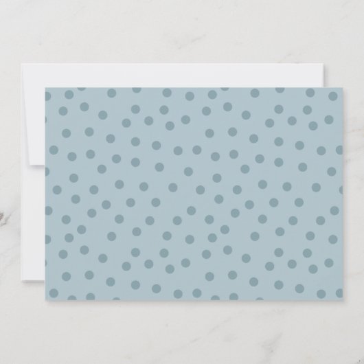 Scottish Highland Cattle Light Blue Birthday Party Einladung (Rückseite)