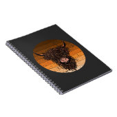 Scottish Highland Cattle Notizblock (Rechte Seite)