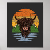 Scottish Highland Cattle Poster (Vorne)