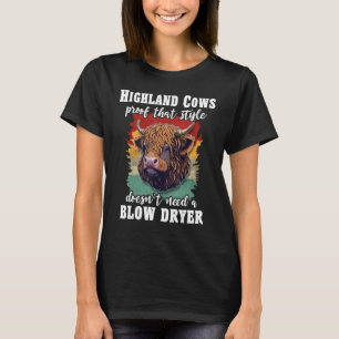 Scottish Highland Cattles Bauer Animals Style Cat T-Shirt
