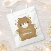 Scottish Highland Coo Cow Brithday Party Geschenktütchen (Ausgeschnitten)