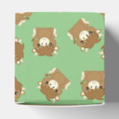 Scottish Highland Cow Baby Shower Geschenkschachtel (Oben)