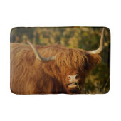 Scottish Highland Cow Badematte (Vorderseite)