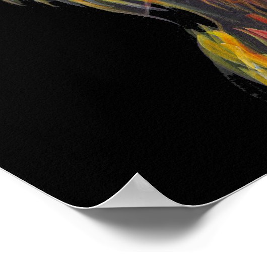 Scottish Highland Cow ' BRaVEHEaRT 2 ' von Shirley Poster (Ecke)