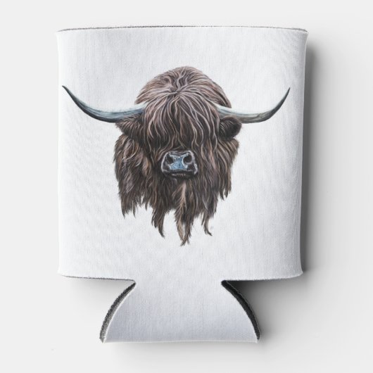 Scottish Highland Cow Dosenkühler (Vorderseite)