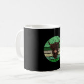 Scottish Highland Cow Kaffeetasse (Vorderseite Links)