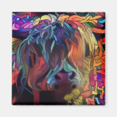 Scottish Highland Cow Magnet (Vorne)