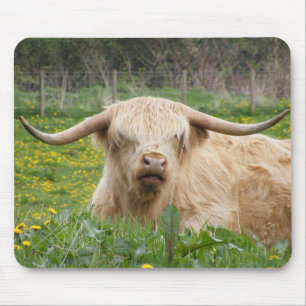 Scottish Highland Cow Mousepad