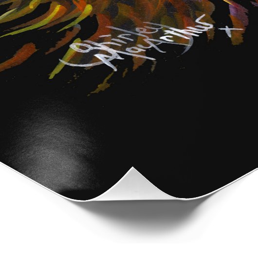 Scottish Highland Cow ' PODGER ' von Shirley M Poster (Ecke)