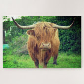 Scottish Highland Cow Puzzle (Horizontal)