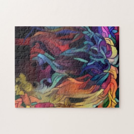 Scottish Highland Cow Puzzle (Horizontal)