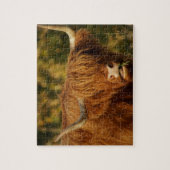 Scottish Highland Cow Puzzle (Vertikal)
