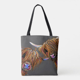 Scottish Highland Cow "S&N" von Shirley MacArthur Tasche