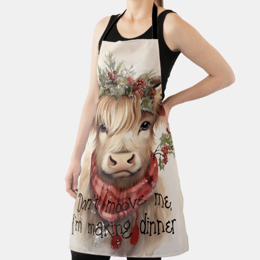 Scottish Highland Cow Schürze - Fun and Functional (InSitu)