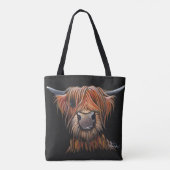 Scottish Highland Cow'BRUCE Bag Tasche (Rückseite)