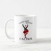 Scottish Highland Dance Father Kaffeetasse (Links)