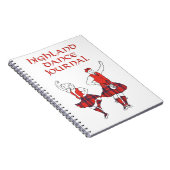 Scottish Highland Dance Journal Notizblock (Rechte Seite)