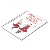Scottish Highland Dance Journal Notizblock (Linke Seite)