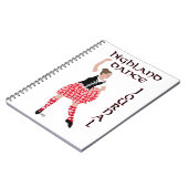 Scottish Highland Dance Journal Notizblock (Linke Seite)