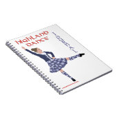 Scottish Highland Dance Journal Notizblock (Rechte Seite)
