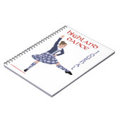 Scottish Highland Dance Journal Notizblock (Linke Seite)