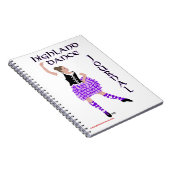 Scottish Highland Dance Journal Notizblock (Rechte Seite)