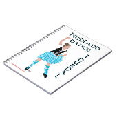 Scottish Highland Dance Journal Notizblock (Linke Seite)