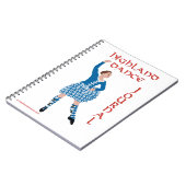 Scottish Highland Dance Journal Notizblock (Linke Seite)