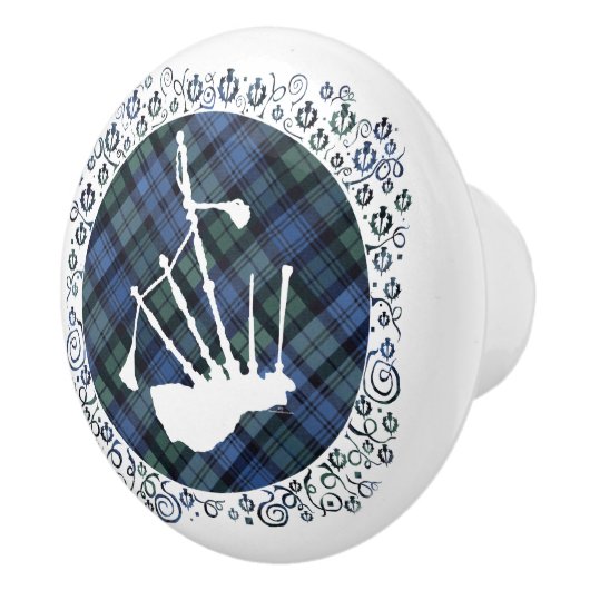 Scottish Highland Dance Keramikknauf (Rechts)