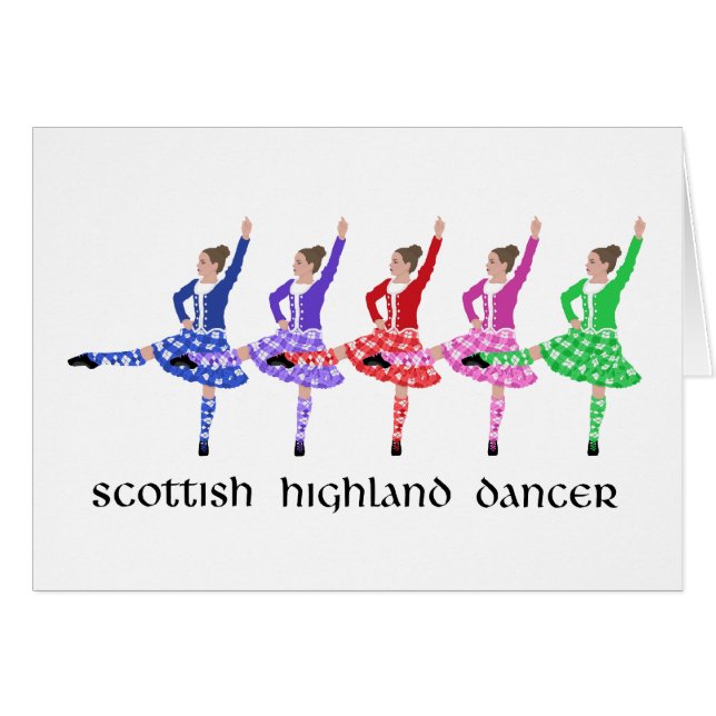 Scottish Highland Dance Line (Vorderseite (Horizontal))
