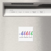 Scottish Highland Dance Line Magnet (In Situ (Geschirrspüler))