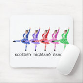 Scottish Highland Dance Line Mousepad (Mit Mouse)