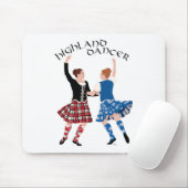 Scottish Highland Dance Reel Mousepad (Mit Mouse)
