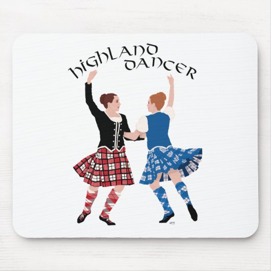 Scottish Highland Dance Reel Mousepad (Vorne)