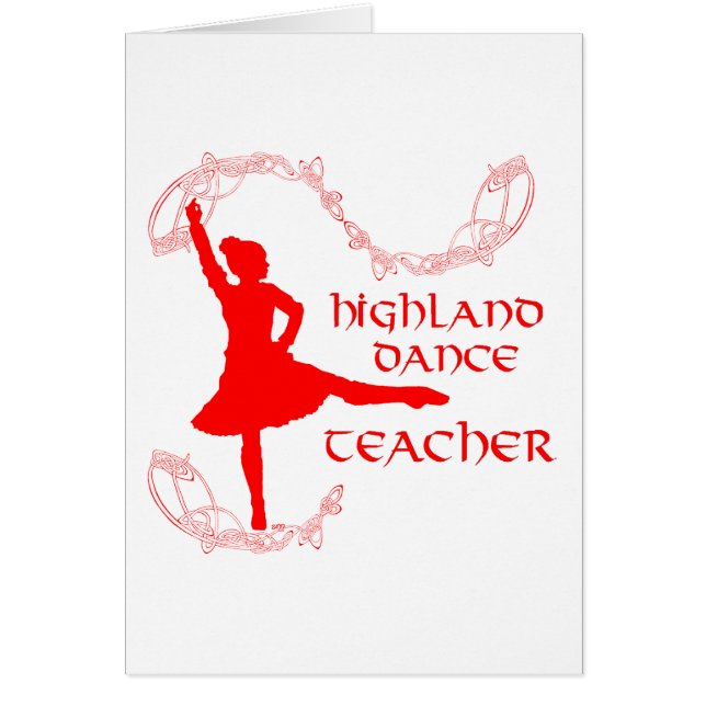 Scottish Highland Dance Teacher (Vorne)