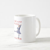 Scottish Highland Dance Teacher Kaffeetasse (VorderseiteRechts)