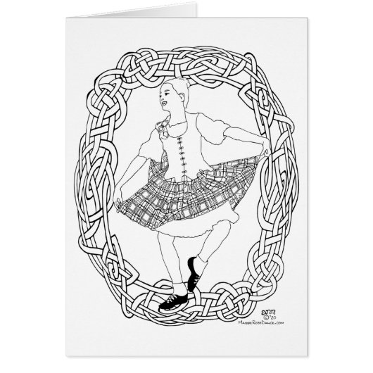 Scottish Highland Dancer (Vorne)