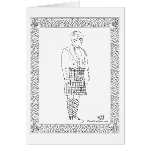Scottish Highland Dancer (Vorne)