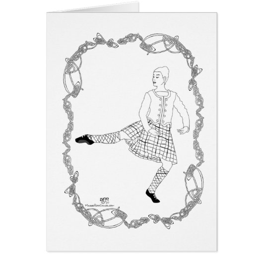 Scottish Highland Dancer (Vorne)