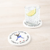 Scottish Highland Dancer Getränkeuntersetzer (Seite)